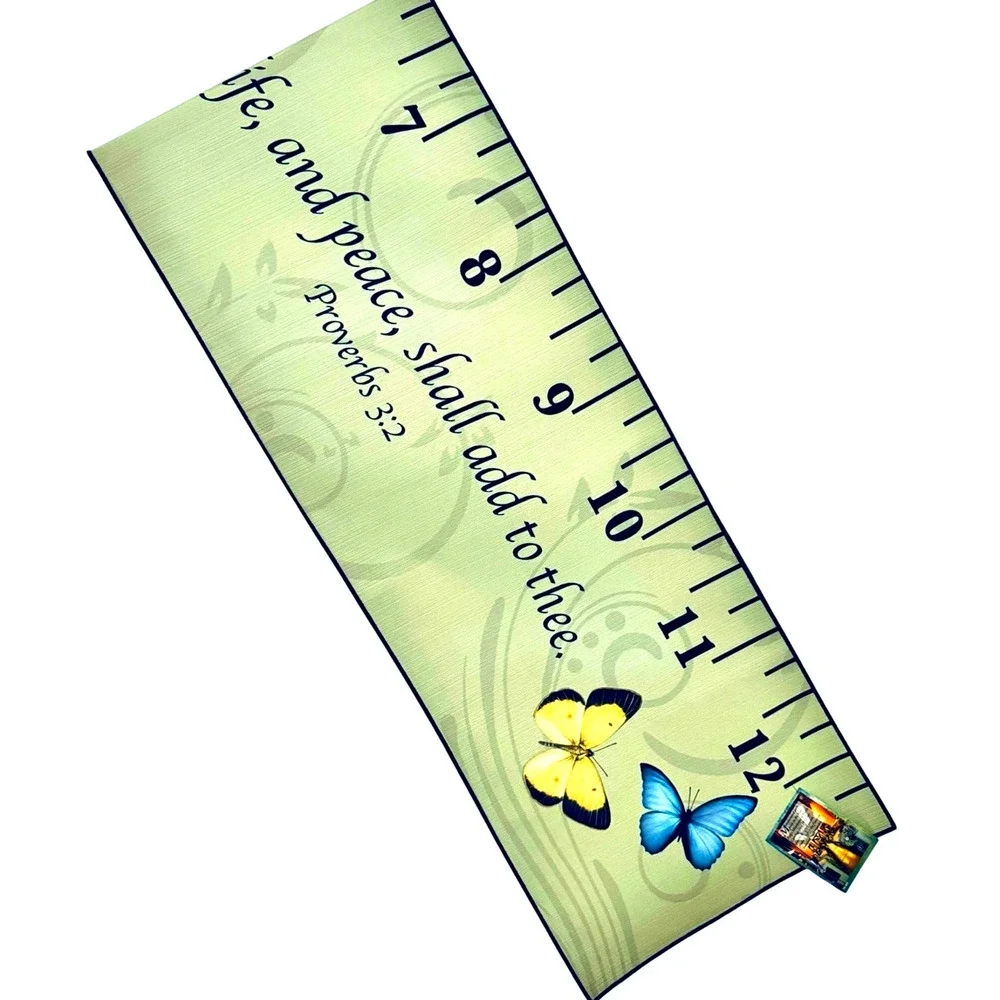 Christian Home Decor Table Runner He is the Ruler Butterfly Made USA 13x72